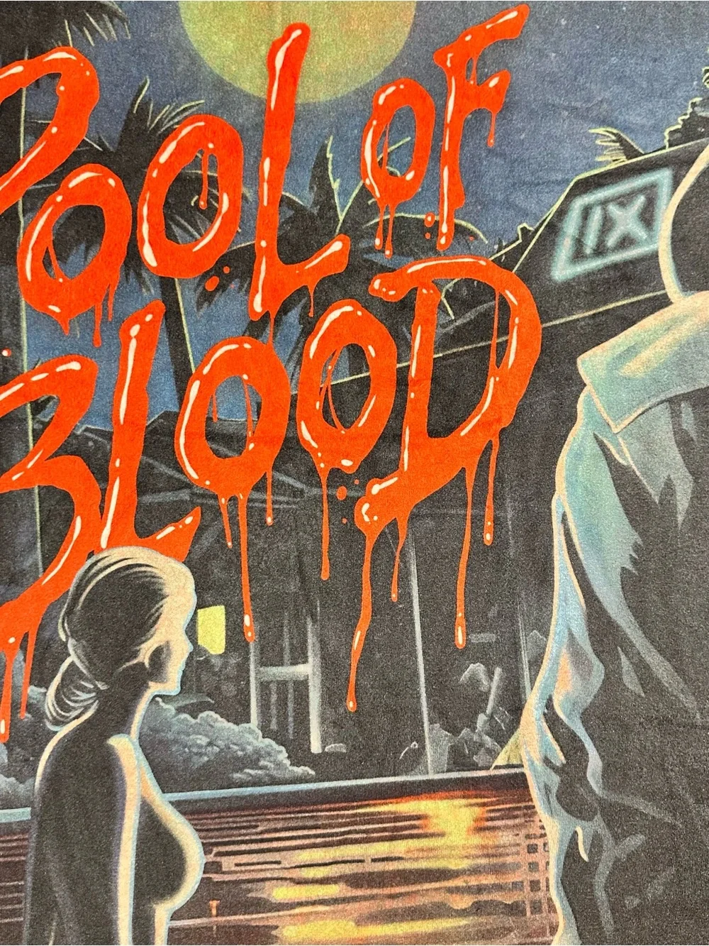 Ice Nine Kills 'Pool of Blood' Beach Towel - Rare Official Metal Tour Merch